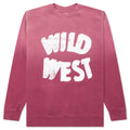 Wild West Crewneck - Burgundy