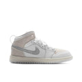 Jordan 1 Mid SE Craft (PS) - White/Light Orewood Brown/Tech Grey