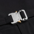 Metal Buckle Suit Pant - Black
