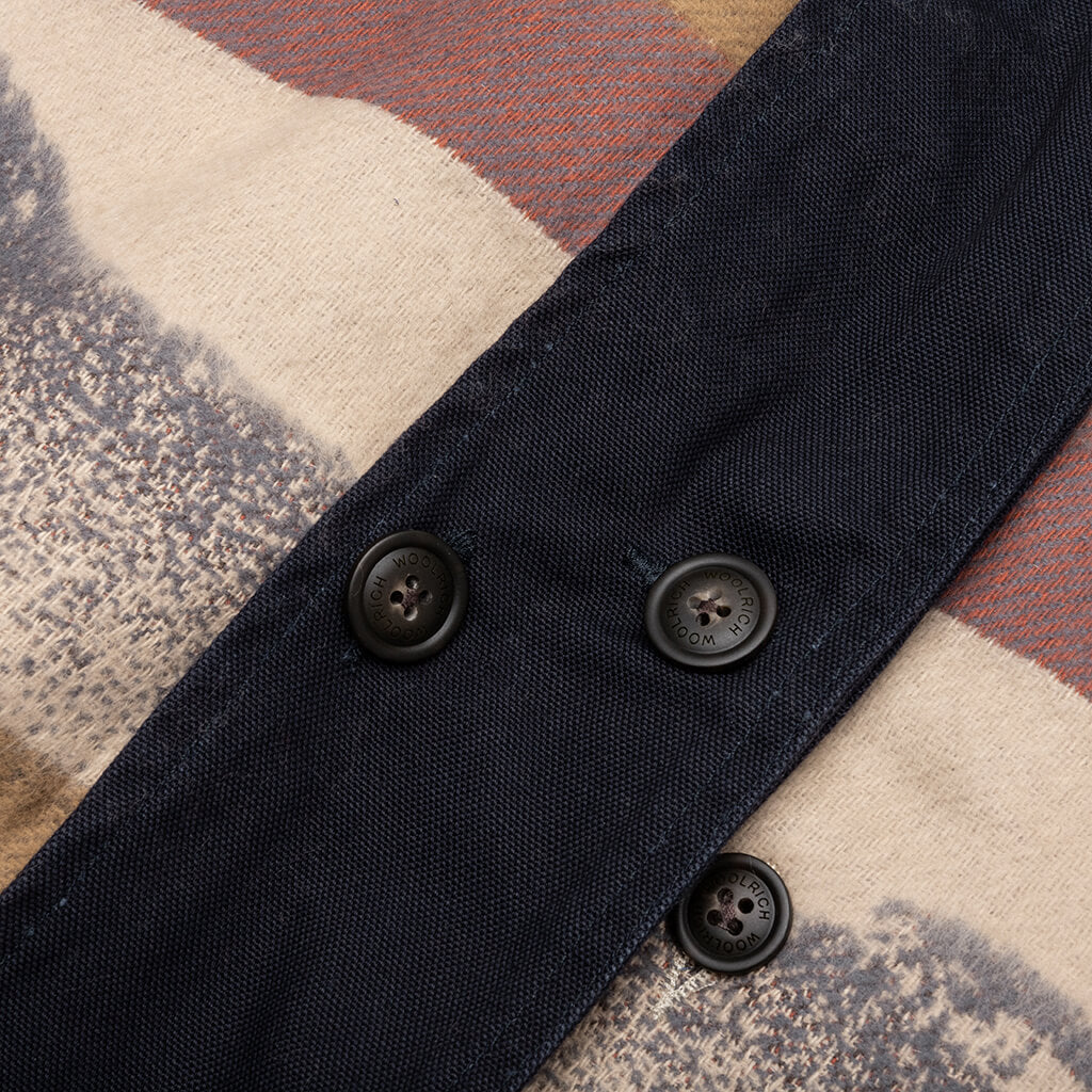 Woolrich 3 in 1 Jacket - Navy/Brown