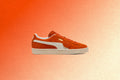 Suede Charles F. Stead IV - Orange Glow/White