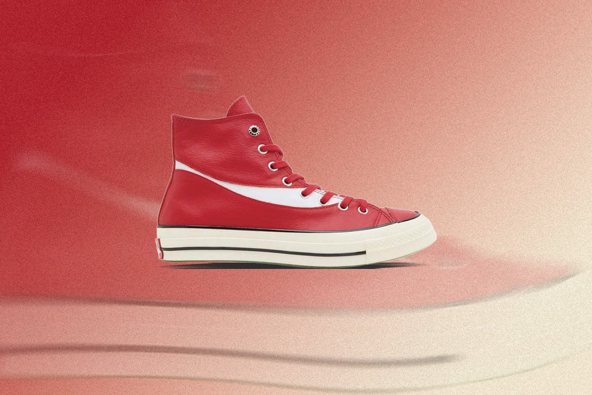 Coca-Cola Chuck 70 Leather - Racing Red/Egret/Black