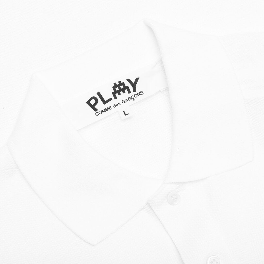 the Artist Invader Polo - White
