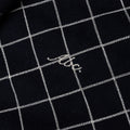 Abc. Diamond Chain Stitch Quilted Wool Zipper Breakaway Pants - Navy