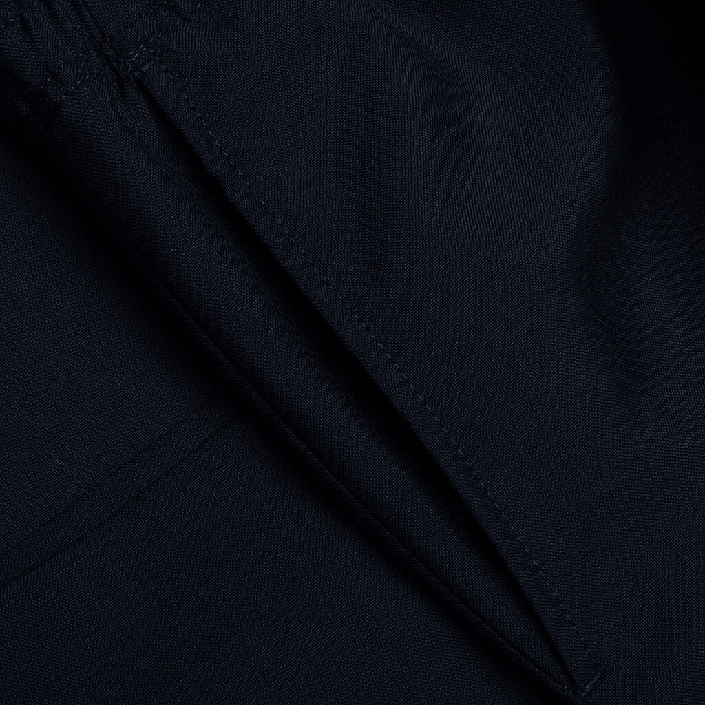 Mohair-Blend Trousers - Navy