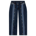 IVY PARK Denim Snap Pants - Dark Denim