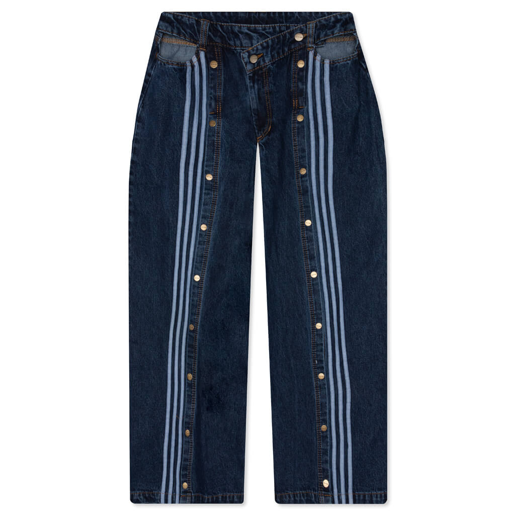 IVY PARK Denim Snap Pants - Dark Denim
