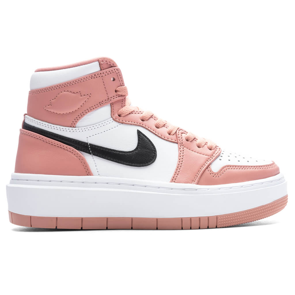 Women's Air 1 Elevate High - Red Stardust/Black/White