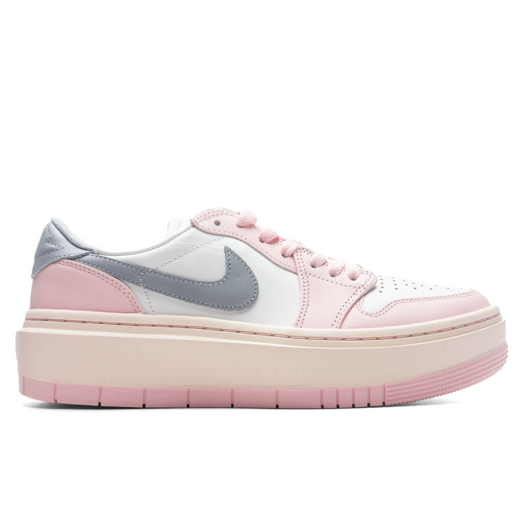 Women's Air 1 Elevate Low - Atmosphere/Light Steel Grey/White