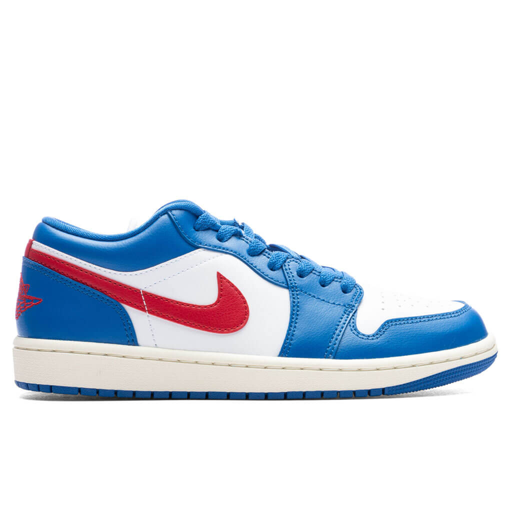 Women's Air 1 Low - Sport Blue/Gym Red/White