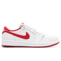 Air Jordan 1 Low OG 'University Red' - White/University Red/White