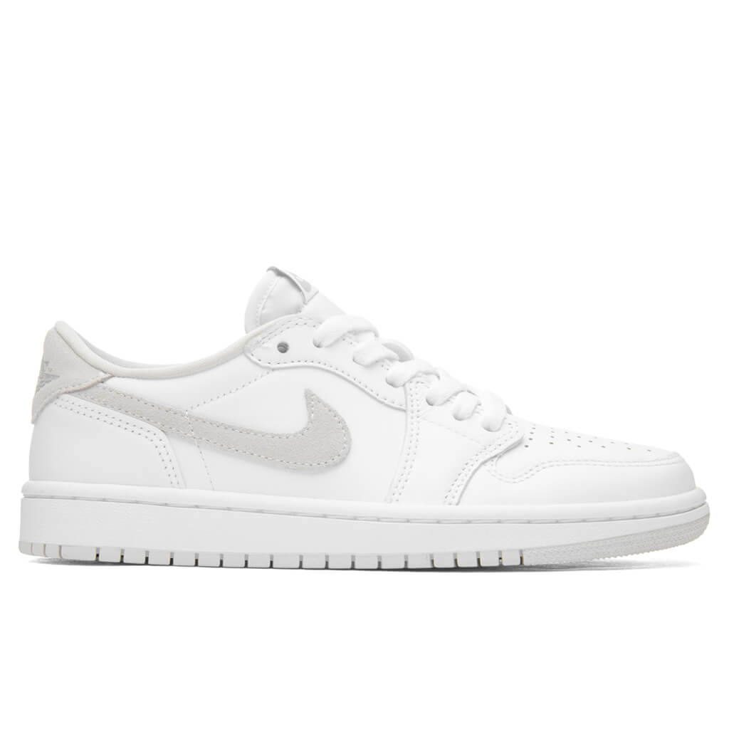 Women's Air 1 Low OG - White/Neutral Grey