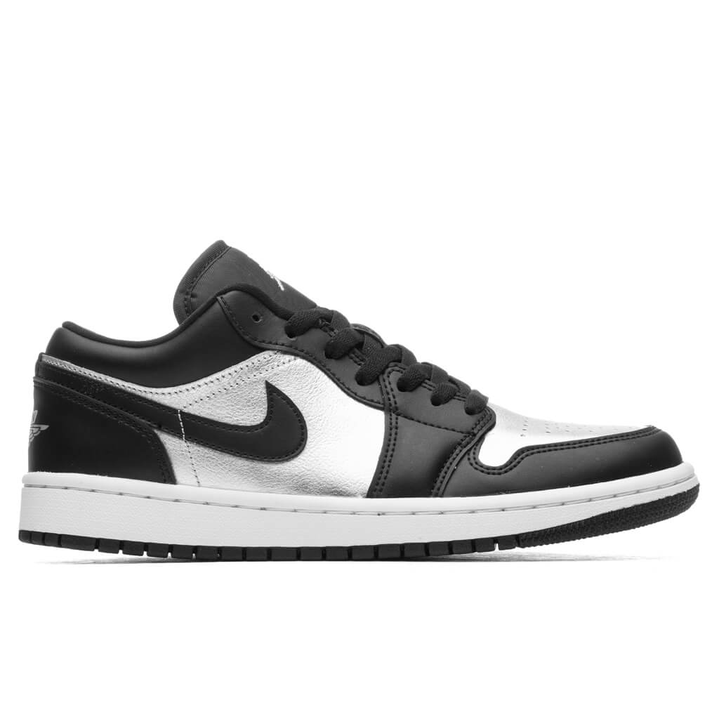 Women's Air 1 Low SE - Black/Metallic Silver