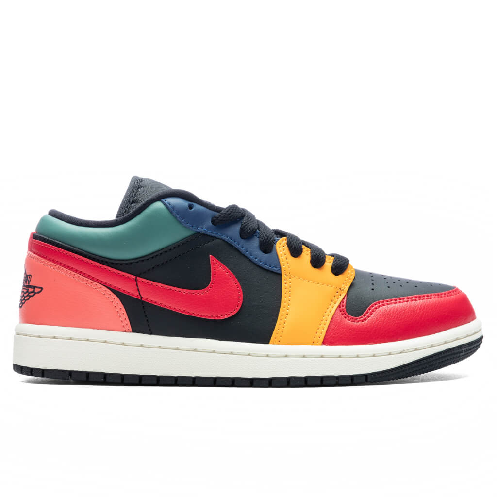 Women's Air 1 Low SE - Black/Fire Red/Taxi