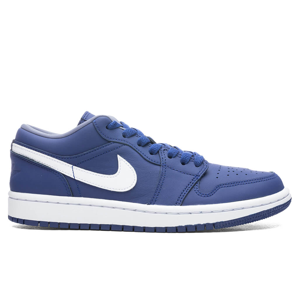 Women's Air 1 Low SE - Deep Royal Blue/White/Iron Purple