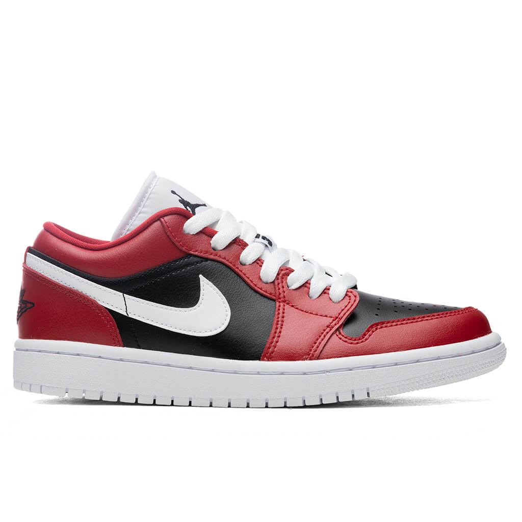 Women's Air 1 Low 'Chicago Flip' - Gym Red/White