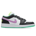 Air Jordan 1 Low (GS) - White/Violet Shock/Black