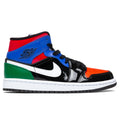 Women's Air 1 Mid SE - Black/University Red