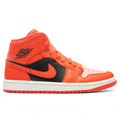 Women's Air 1 Mid SE - Crimson Bliss/Rush Orange/Black