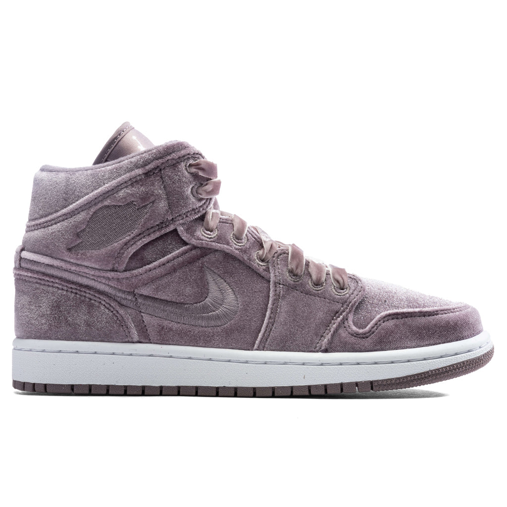 Women's Air 1 Mid SE - Purple Smoke/White