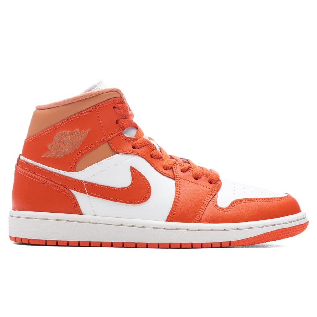 Women's Air 1 Mid - Summit White/Cosmic Clay/Amber Brown