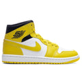 Women's Air 1 Mid - White/Vivid Sulfur/Black