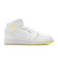 Air Jordan 1 Mid (GS) - Sail/Light Laser Orange/White