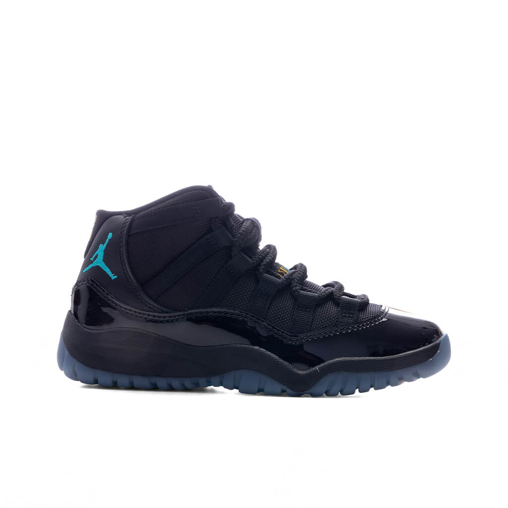 Air 11 Retro 'Gamma' (PS) - Black/Gamma Blue/Varsity Maize