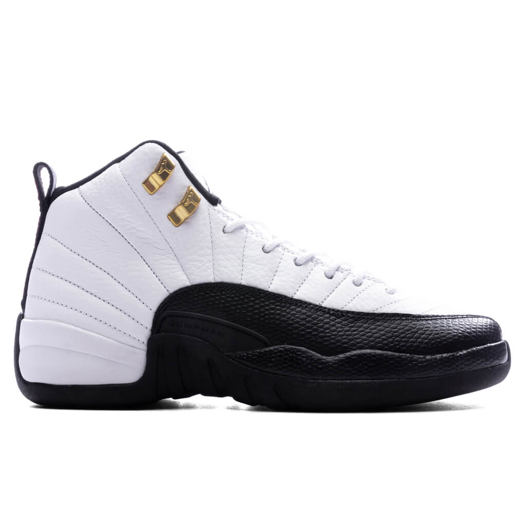 Air 12 Retro 'Taxi' (GS) - White/Black/Taxi