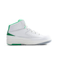 Air Jordan 2 Retro (PS) - White/Lucky Green/Sail