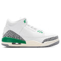 Women's Air 3 Retro - White/Varsity Red/Lucky Green
