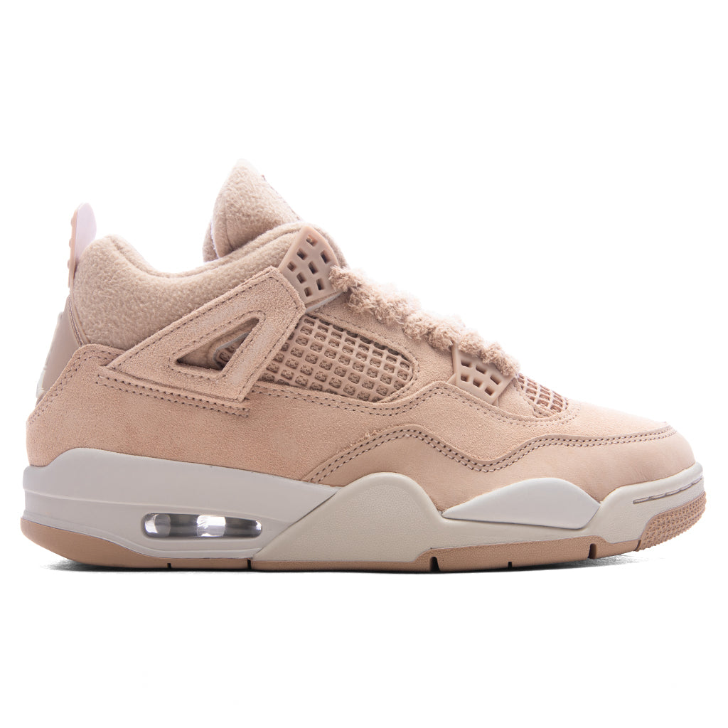 Women's Air 4 Retro 'Cozy Girl' - Hemp/Light Orewood Brown