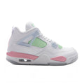 Air 4 Retro 'Valentine's Day' (GS) - White/Medium Soft Pink/Half Blue