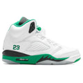 Women's Air 5 Retro - White/Lucky Green/Ice Blue