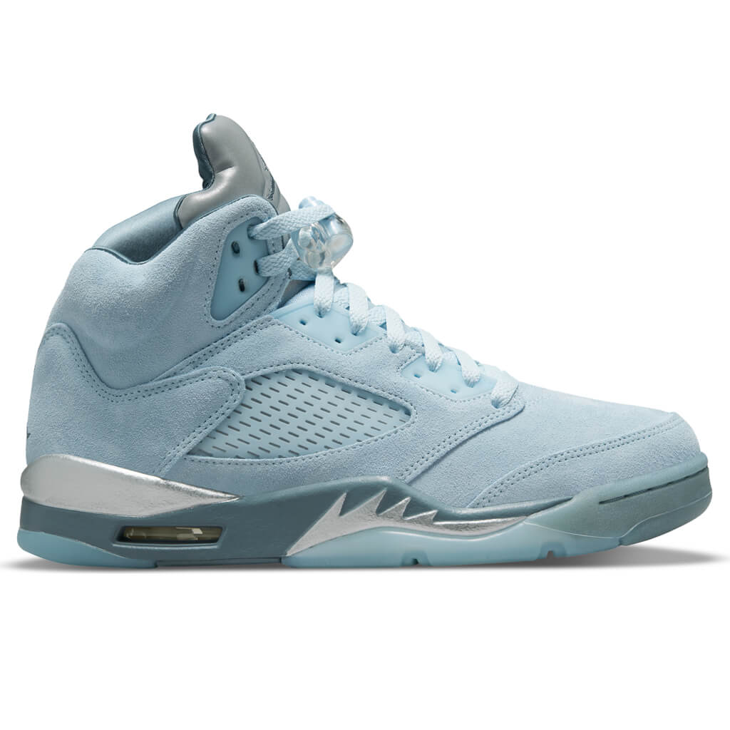 Women's Air 5 Retro "Bluebird"- Ice/Blue Graphite