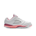 Air Jordan 5 Low Desert Berry (PS) - White/Coral Chalk/Desert Berry