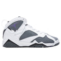 Air Jordan 7 Retro (GS) "Flint" - White/Varsity Purple