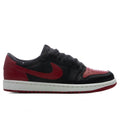Air 1 Retro Low OG 'Banned' - Black/Varsity Red/Summit White