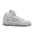 Air 5 Retro 'White Metallic' (GS) - White/Black/Metallic Silver