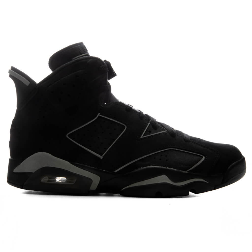 Air 6 Retro 'Cap and Gown' - Black/Reflect Silver/Black