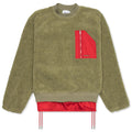 Fleece Top - Kaki