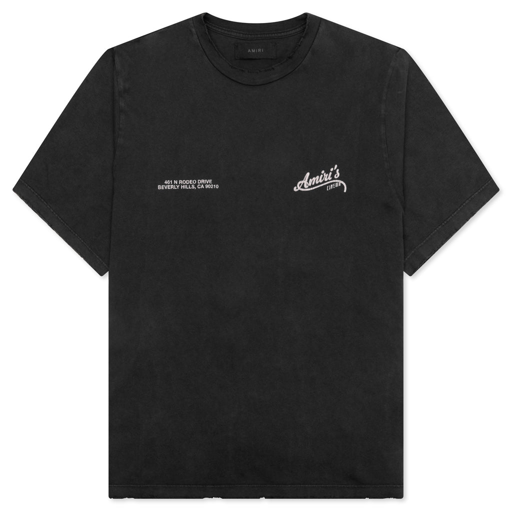 Cinemas Vintage Tee - Black