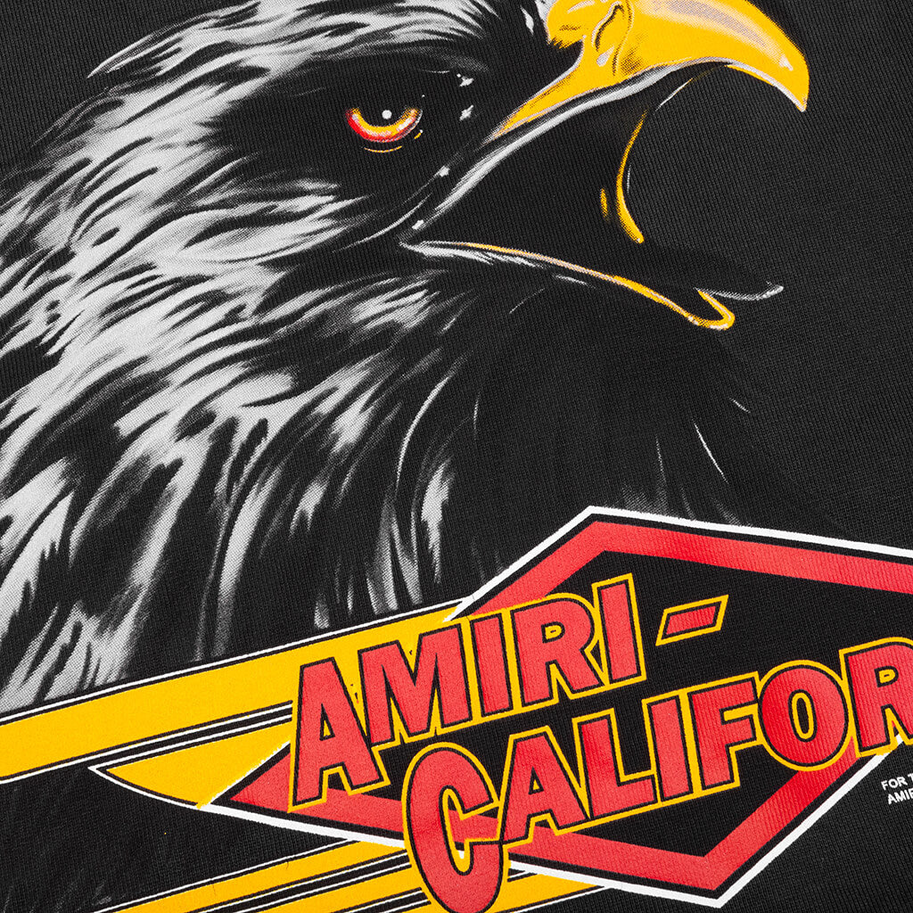 Eagle Oversized Tee - Black