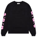 Awake Block Out Logo L/S Tee - Black