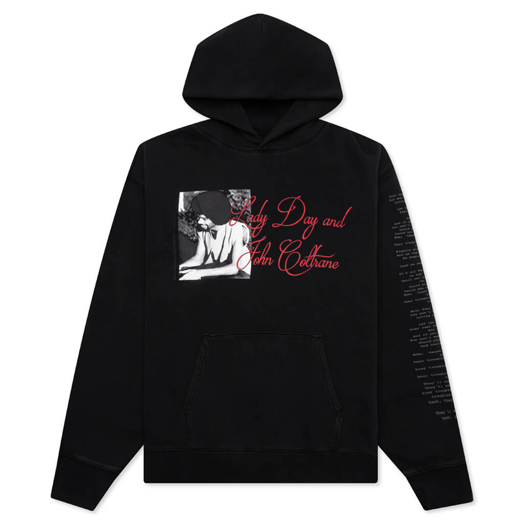 Gil Scott Heron Hoodie - Charcoal