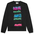 Stefan Meier NY Printed Long Sleeve Tee - Black