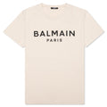 Printed T-Shirt - Ivoire/Noir