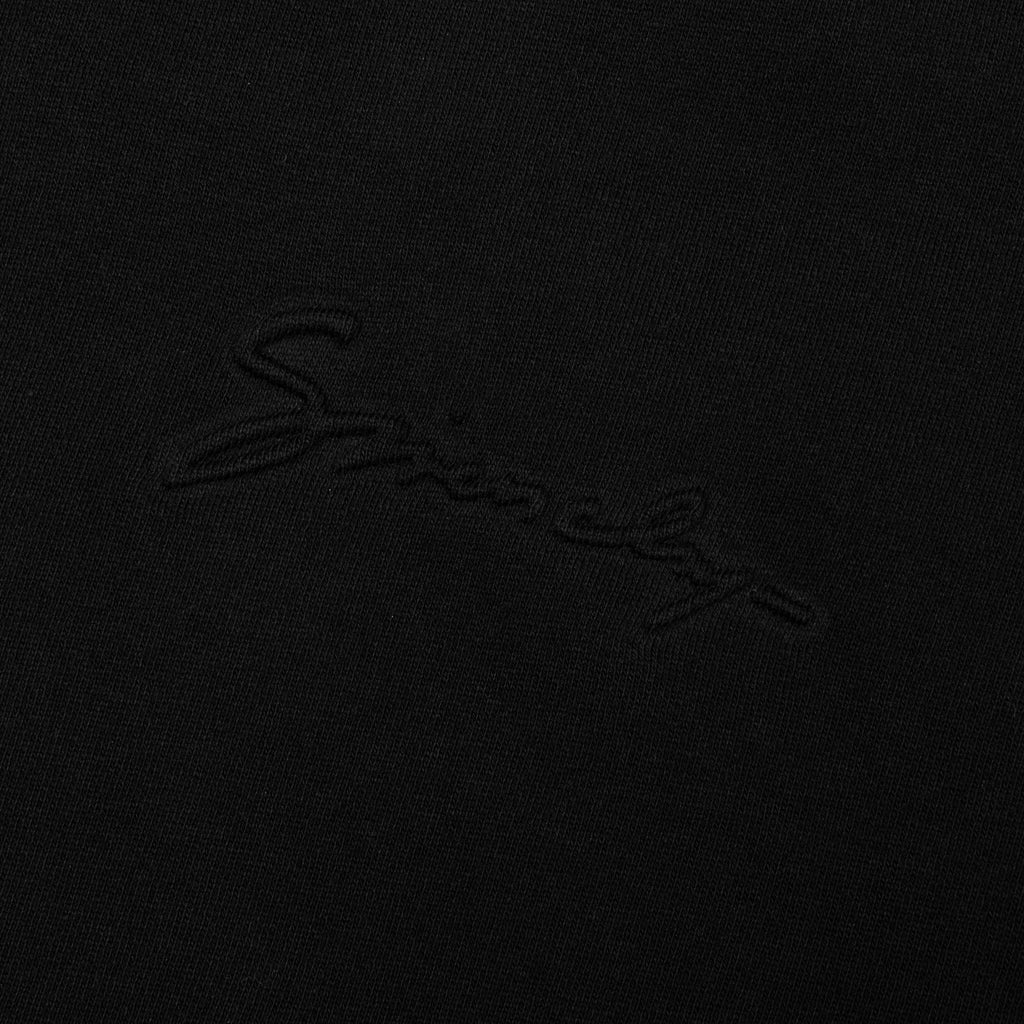 Baroque Embossing Hoodie - Black