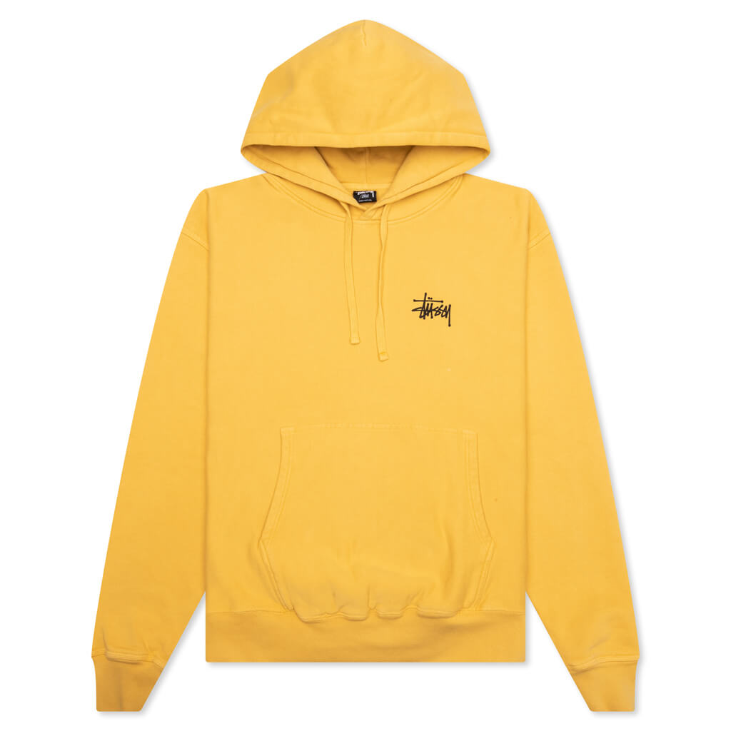 Basic Pigment Dyed Hoodie - Honey