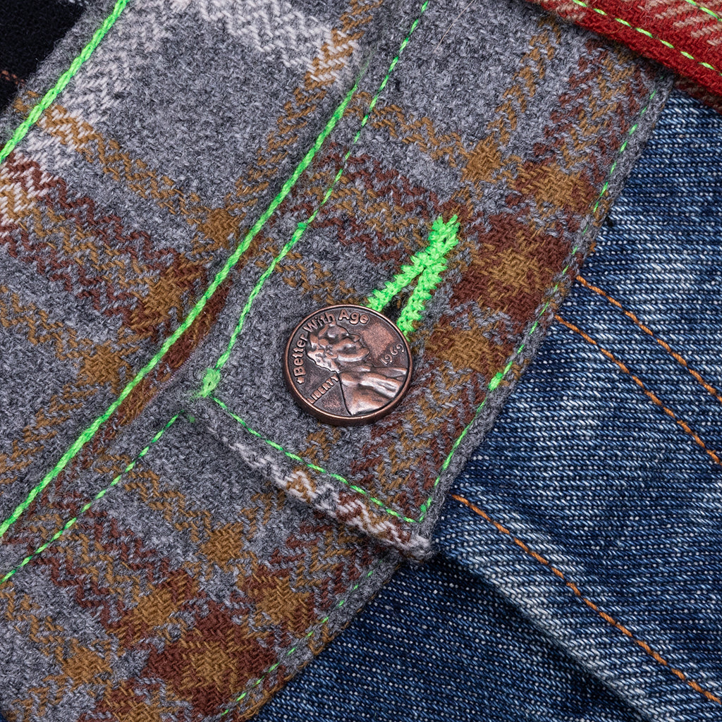 * x Pendleton Newport Mixed Media Trouser - Multi